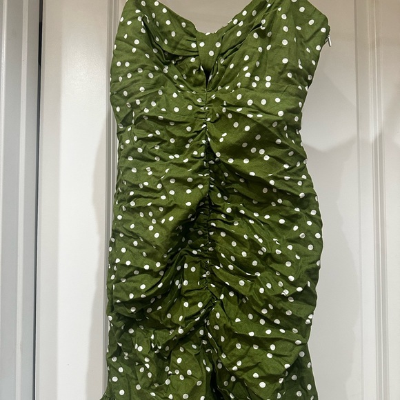 NWT Zara Polka Dot Mini Dress - Picture 5 of 6